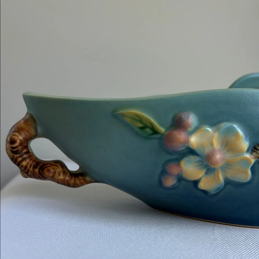 Blue Apple Blossom Bowl - Picture 10 of 12